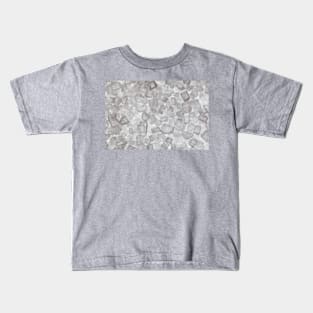 Macro of white sugar crystal Kids T-Shirt